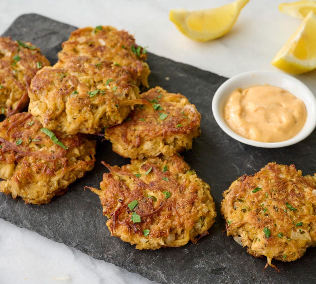 Lion's Mane 'Crab' Cakes